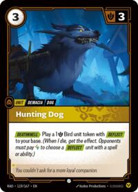 Hunting Dog #119/167