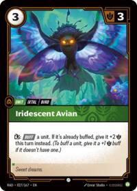 Iridescent Avian #027/167