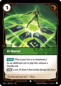 Ki Burst #028/167