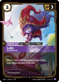 Lulu, Whimsical #110/167