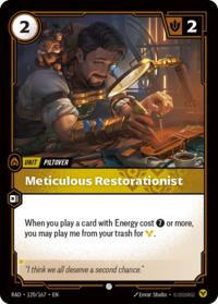 Meticulous Restorationist #120/167