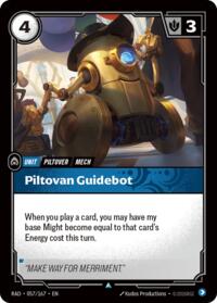 Piltovan Guidebot #057/167
