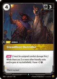 Steadfast Outrider #128/167