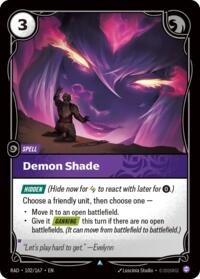 Demon Shade #102/167