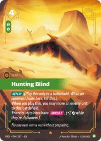 Hunting Blind #044/167