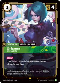 Orianna, Exquisite (Alternate Art) #042a/167