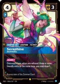 Seraphine, Inspiring (Alternate Art) #065a/167