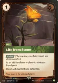 Life from Stone #029/167