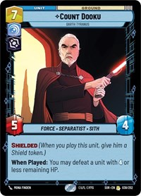 Count Dooku - Darth Tyranus #038/252