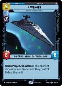 Avenger - Hunting Star Destroyer #040/252