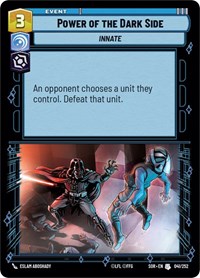 Power of the Dark Side #041/252