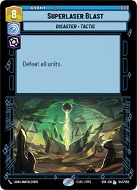 Superlaser Blast #043/252
