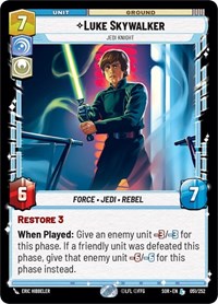 Luke Skywalker - Jedi Knight #051/252