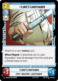 Luke's Lightsaber #053/252