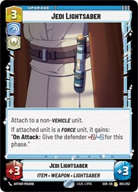 Jedi Lightsaber #054/252
