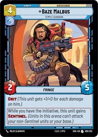 Baze Malbus - Temple Guardian #065/252