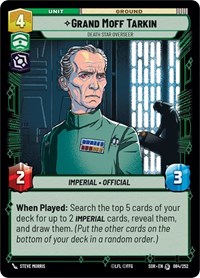 Grand Moff Tarkin - Death Star Overseer #084/252