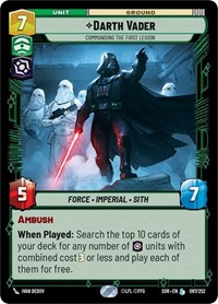 Darth Vader - Commanding the First Legion #087/252