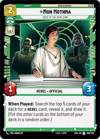 Mon Mothma - Voice of the Rebellion #096/252