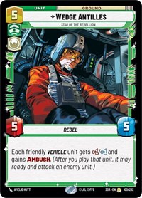 Wedge Antilles - Star of the Rebellion #100/252
