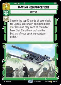 U-Wing Reinforcement #104/252