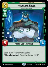 General Krell - Heartless Tactician #105/252