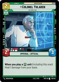 Colonel Yularen - ISB Director #109/252