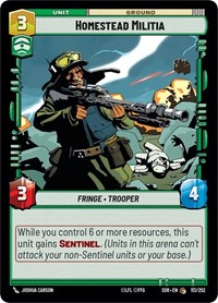 Homestead Militia #113/252