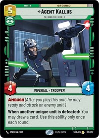 Agent Kallus - Seeking the Rebels #115/252