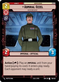 Admiral Ozzel - Overconfident #129/252