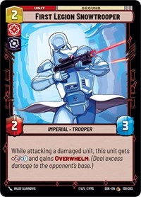 First Legion Snowtrooper #130/252