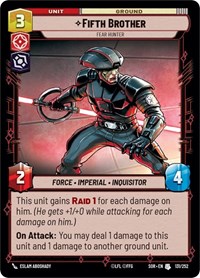 Fifth Brother - Fear Hunter #131/252