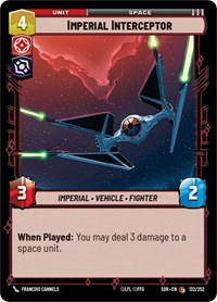 Imperial Interceptor #132/252