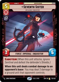 Seventh Sister - Implacable Inquisitor #133/252