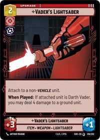 Vader's Lightsaber #136/252