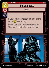 Force Choke #139/252