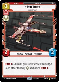 Red Three - Unstoppable #144/252