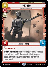 K-2SO - Cassian's Counterpart #145/252