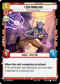 Zeb Orrelios - Headstrong Warrior #146/252