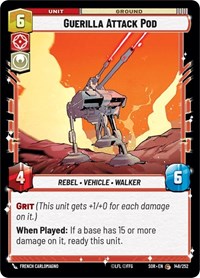 Guerilla Attack Pod #148/252