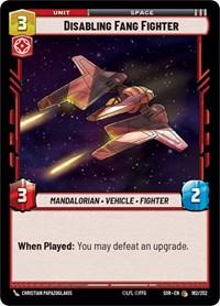 Disabling Fang Fighter #162/252