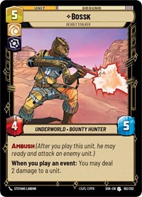 Bossk - Deadly Stalker #182/252