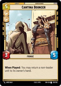 Cantina Bouncer #202/252