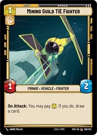 Mining Guild TIE Fighter #206/252