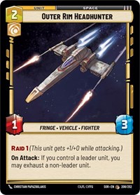 Outer Rim Headhunter #208/252