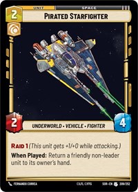 Pirated Starfighter #209/252