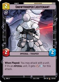 Snowtrooper Lieutenant #227/252