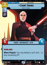 Count Dooku - Darth Tyranus (Hyperspace) #304