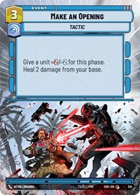 Make An Opening (Hyperspace) #341
