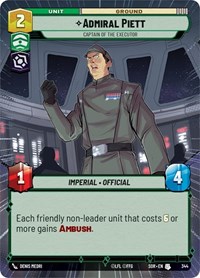 Admiral Piett - Captain of the Executor (Hyperspace) #344
